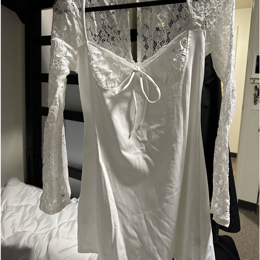 White dress
